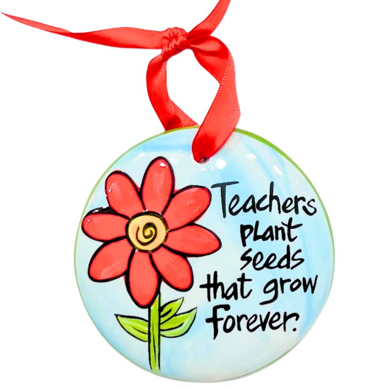 Teachers Plant Ornament